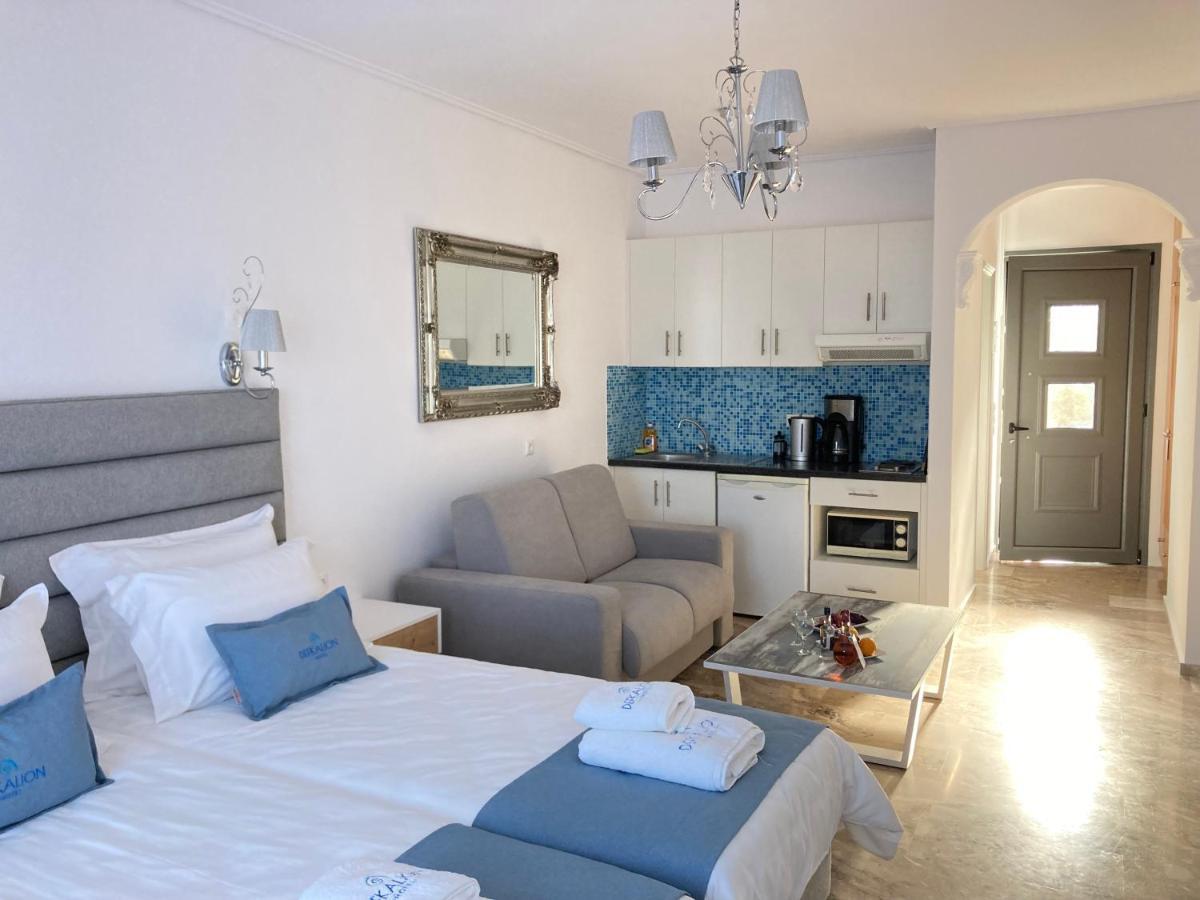 Hotel Defkalion Петра Екстериор снимка