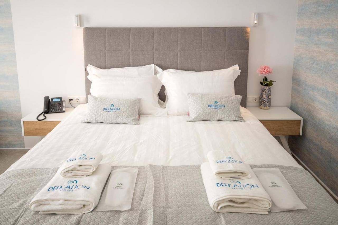 Hotel Defkalion Петра Екстериор снимка
