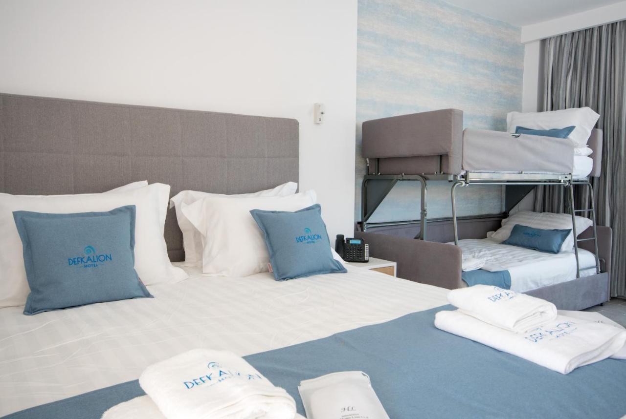 Hotel Defkalion Петра Екстериор снимка